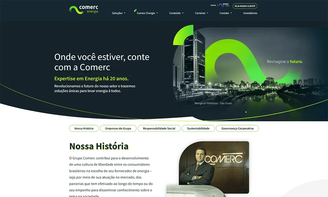 Comerc Website