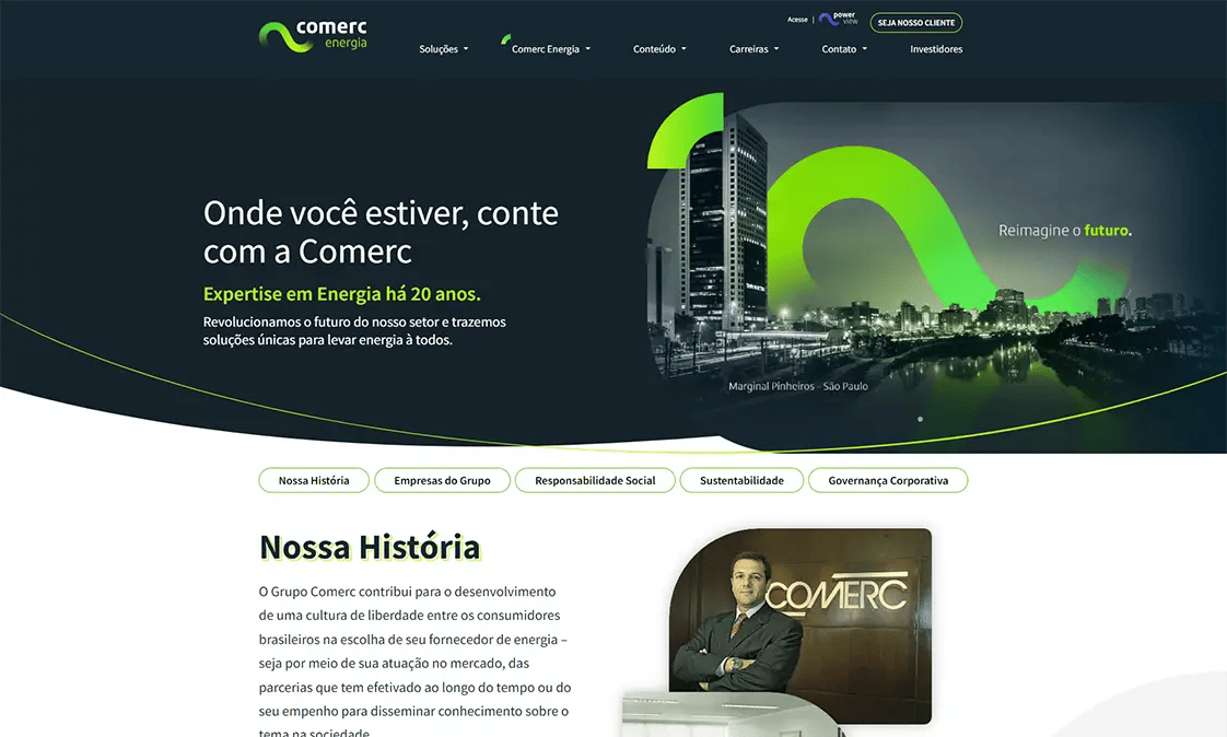 Comerc Website